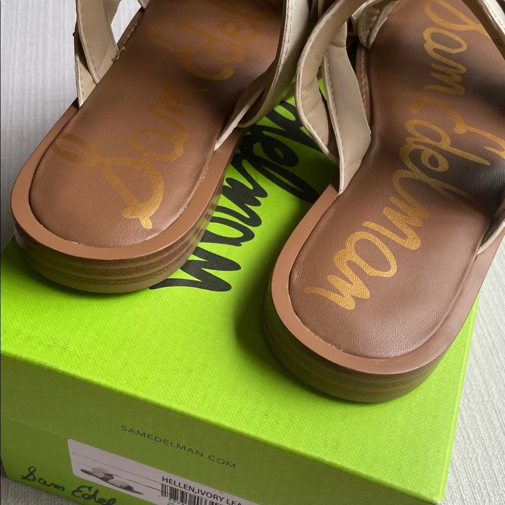 Sam Edelman Hellen Slide Sandal - MODERN IVORY, Size 8 M